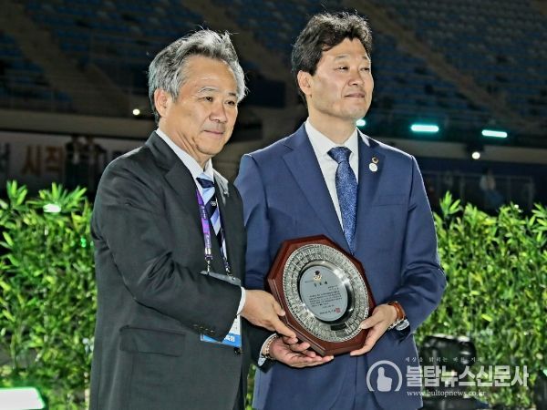 서동욱 전남도의장, 제104회 전국체전 폐회식 참석