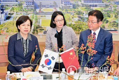 장민(张敏) 中 허난성 부성장, 경북도 방문