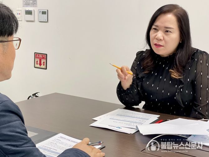 경기도의회 최효숙 의원, 의왕부곡초 급식실 현대화사업 심의 보고청취