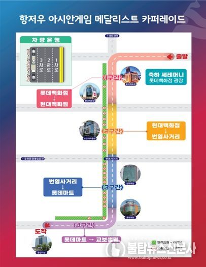 카퍼레이드 구간