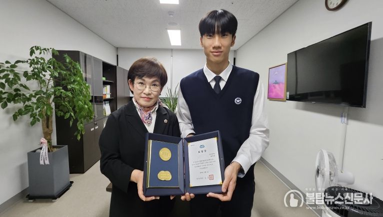 김선희 의원, 태권도 학생 격려