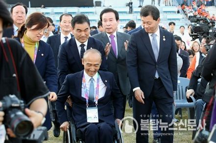 서동욱 전남도의장 전국장애인체전 개회식 참석