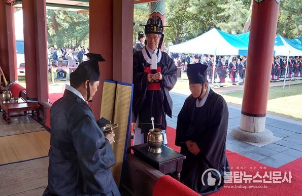 ‘경주 숭덕전 제례’경상북도 무형문화재 제51호 지정
