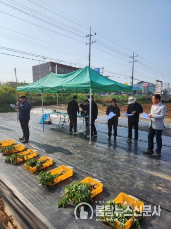 감지 지역적응시험 평가회 개최 및 신품종 선발