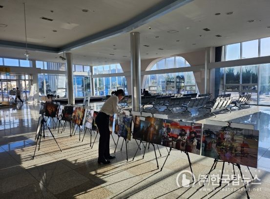 여수소방서, 소방안전 전시회 개최