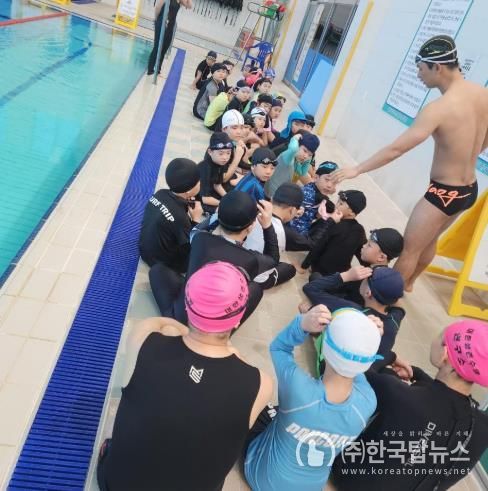 세종특별자치시교육청학교지원본부, 초등생존수영 실기교육 지원 나서