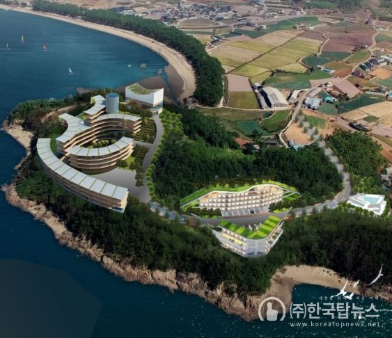 해제면 도리포 리조트 조감도