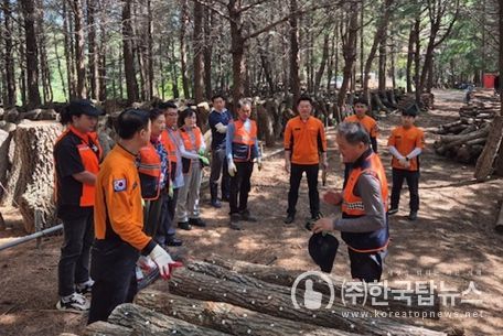 장흥소방서, 농번기 맞아 농촌 일손돕기 실시로 지역사회에 따뜻한 온정 나눠