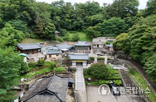 감로사 전경