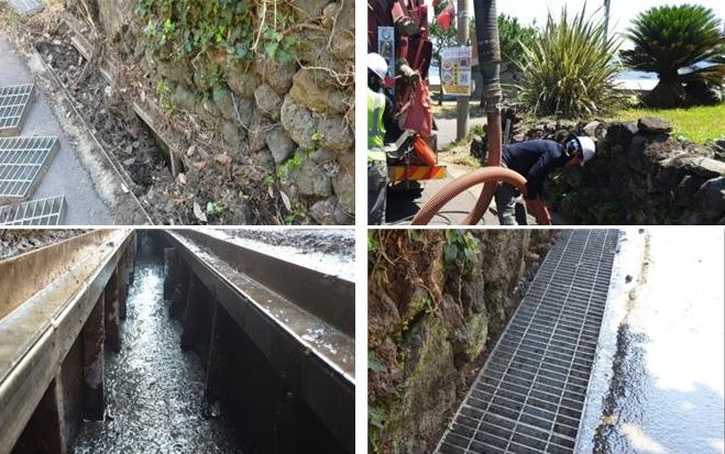 호우 사전대비 하수관로,빗물받이 준설