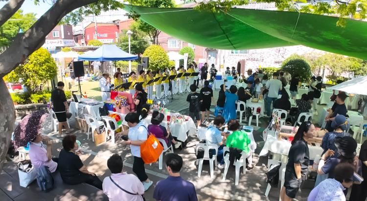 사상구 모라동 도시재생사업,모라마을 플리마켓‘모라로 모이장’성황리 개최