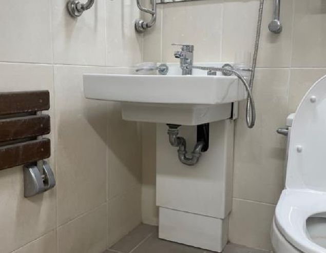 높이 조절 세면대, 문폭 확대, 단차 제거