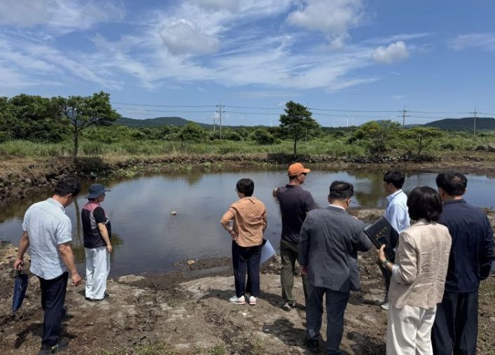 사려물 습지 정비 전문가 자문단 현장 방문