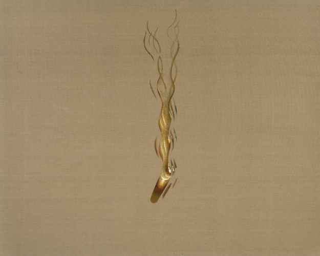 김창열, 회귀 SH87010, 캔버스에 유채, 182x227cm, 1987