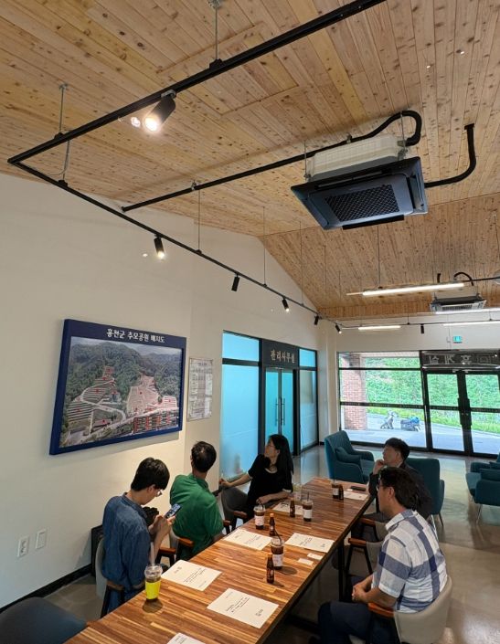 홍천군 산분장 활성화를 위한 보건복지부와 한국장례문화원 현장방문