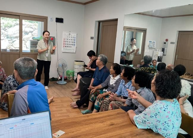 구례군, 읍·면 경로당 대상 결핵 전수검진 실시