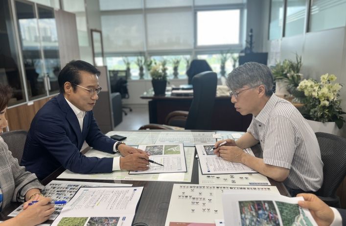 최경식 남원시장, 국가예산 확보 출장(박준호 사회예산심의관)