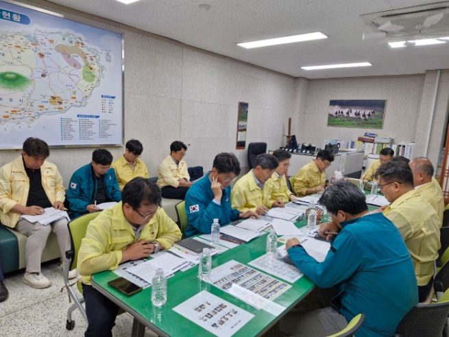 가뭄 대책 긴급 점검회의
