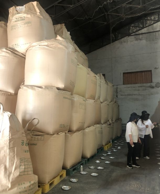 고흥군, 폭염대비 정부양곡창고 점검