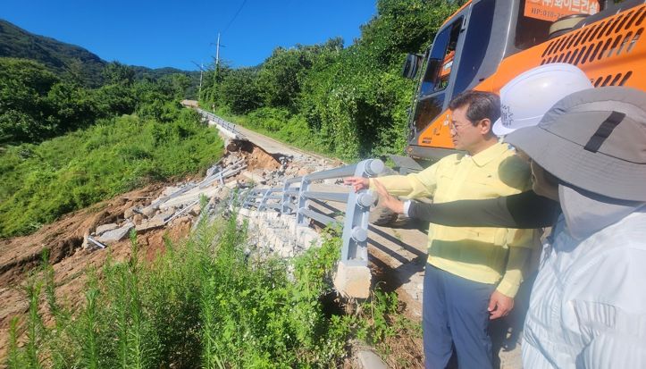 광양시, 7월 집중호우 피해복구 총력