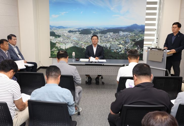 정읍시, 정읍그린파워에 공사중단 강력 요청