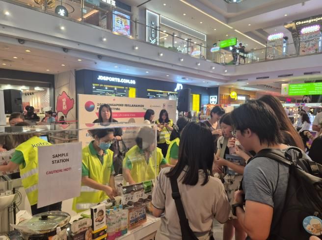 수출상담회 사진-싱가포르