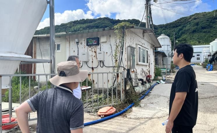 양돈 농가 현장점검 사진