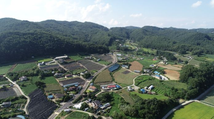 안흥면 안흥4리(말무덤) ~ 송한리(마을입구) 농어촌도로 확포장 준공