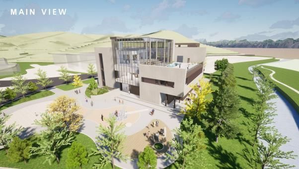 설악동 재건사업 관련(설악산 문화시설 조감도)