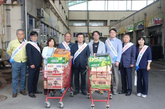 정읍시 ‘추석명절 장보기 행사’로 풍성한 명절 분위기