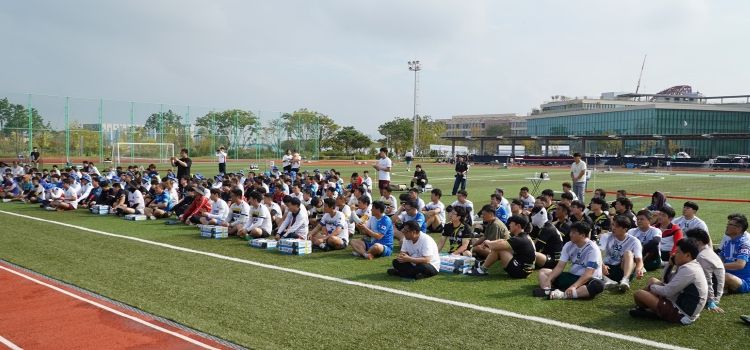 나주시가 한국에너지공과대학교 축구장에서 ‘제4회 뉴스1배 동호인 초청 전국 족구대회’를 개최했다.