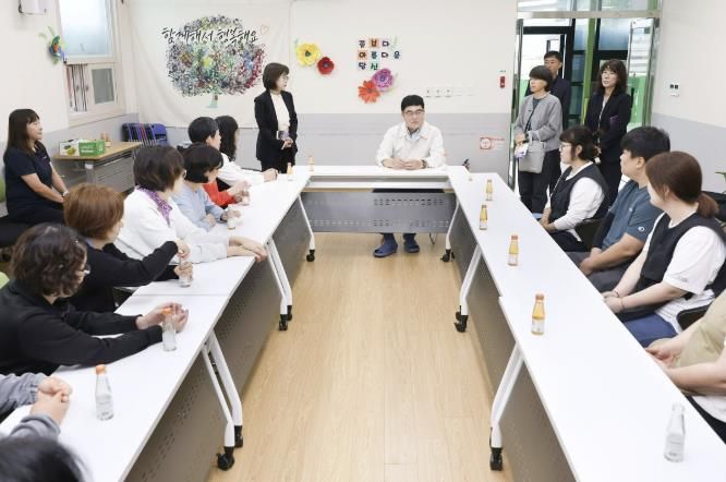 추석 명절 사회복지시설 방문