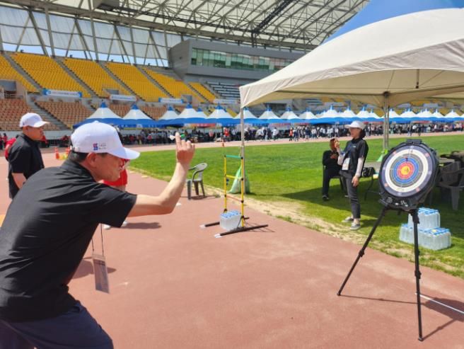 장애인들의 단합과 화합의 자리를 마련하는 2025. 행복사천 장애인 한마음 체육대회 개최