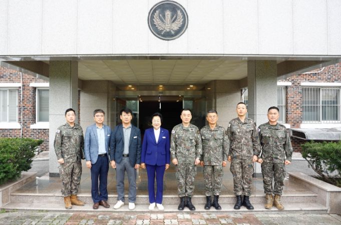 추석맞이 군부대 위문