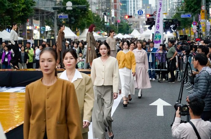 지난 18일 열린 ‘2025 Made In 동대문구 패션쇼’