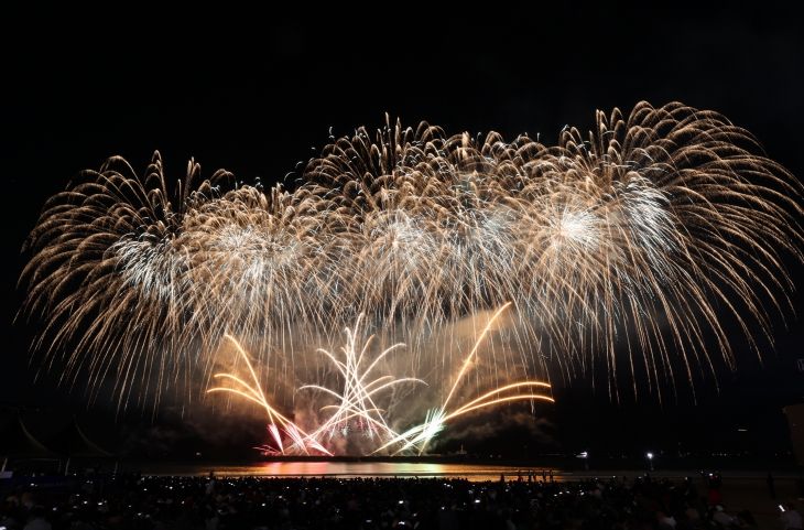 ‘APEC 성공 기원 불꽃&드론쇼