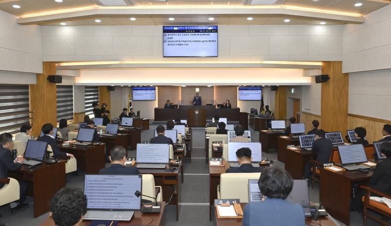 광주광역시 북구의회, 제305회 임시회 마무리