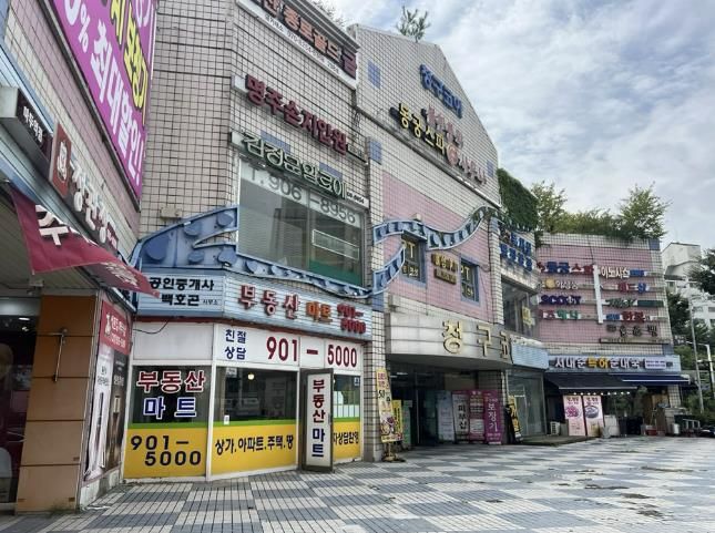 백석 청구코아 골목형 상점가