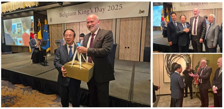 심 민 임실군수,‘ 벨기에 국왕의 날’ 초청 참석…우정 재확인