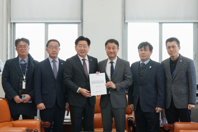 한병도 예결위원장 면담