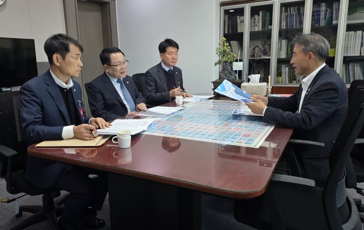 정헌율 익산시장_핵심 사업 예산 설득 총력전(윤준병 민주당 전북도당위원장 면담)