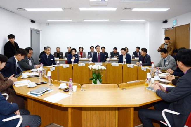 국회의원 및 시·도의원 간담회