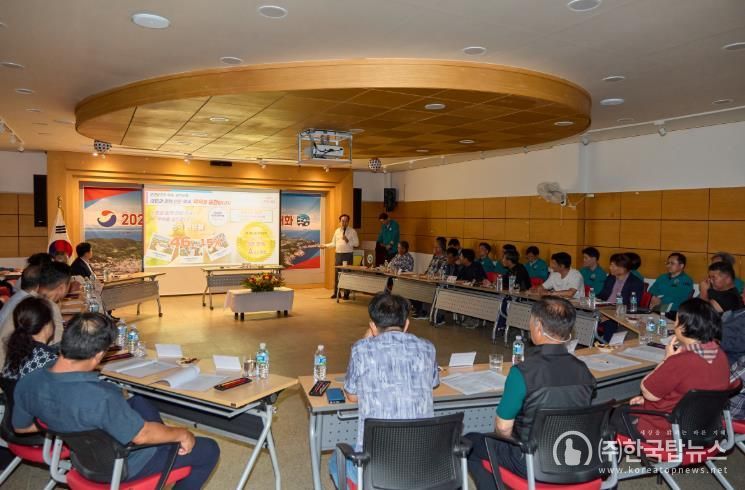 통영시,“함께 가는 길, 주민과의 동행” 3(25년 7월 읍면 방문)