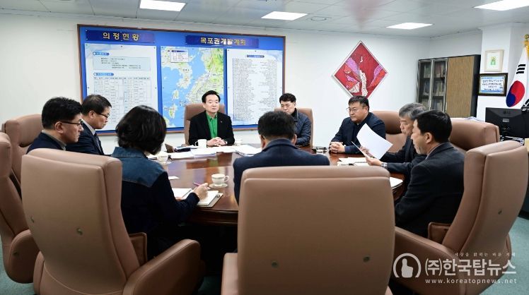 목포시의회, 석현 5차 한국아델리움 더숲 임대아파트 부도 위기 관련 긴급 대책회의 개최