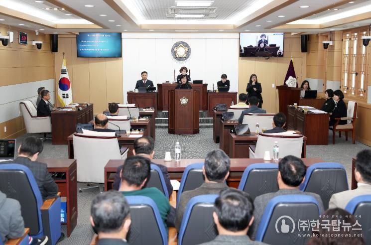 태안군의회, 씨름대회 예산 원포인트 임시회 통해 최종 승인