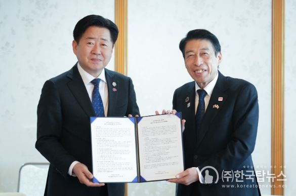 오영훈 제주도지사 후쿠오카현 지사