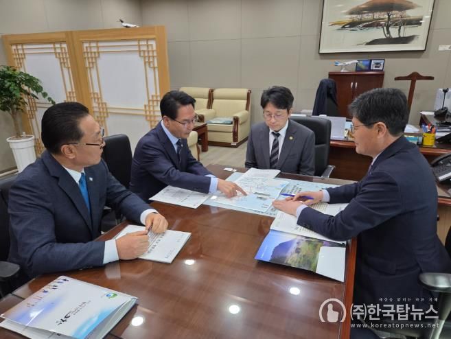 고창군수, 국토부 제2차관 면담.. 핵심 SOC 사업 집중 건의