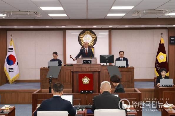 제297회 합천군의회 임시회 개회