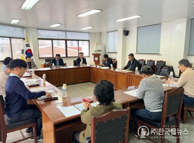 지난 1일 개최된 친환경 임산물 인증 확대를 위한 현장 간담회